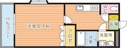 ポートソレイユ 間取り図