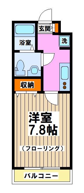 プレールドゥーク富士見ヶ丘 間取り