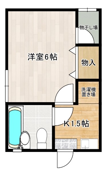 ハイツ藤原 間取り