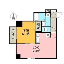 愛知県名古屋市東区橦木町３丁目 間取り