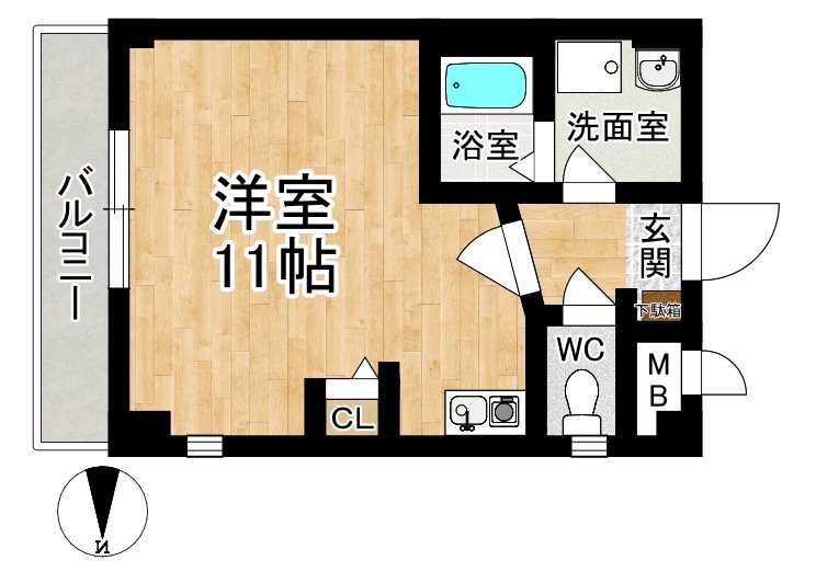 ＴＷＩＮＫＬＥ 間取り図