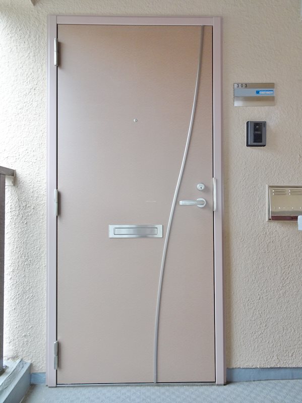米原マンション 玄関