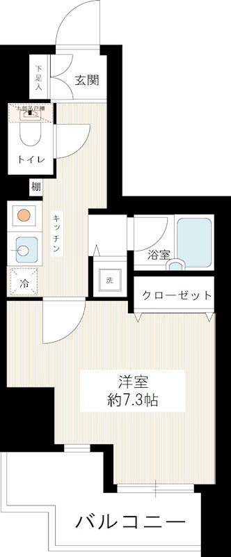 レイシス大山－山手通り 1204号室 間取り