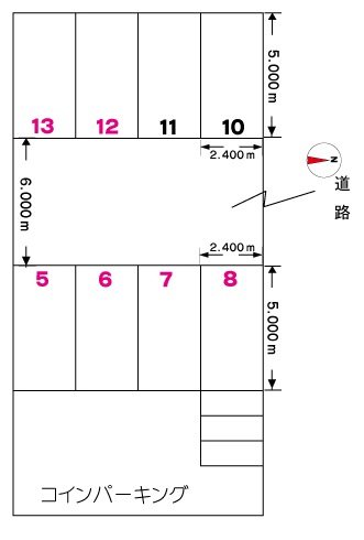 勝田モータープール第２ 間取り