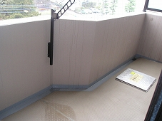 ナイスパークステイツ桜 ベランダ