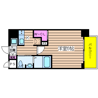 大阪府大阪市西区立売堀３丁目 間取り