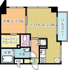 アクア葛原 間取り図