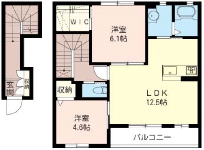 ボーテ 間取り図