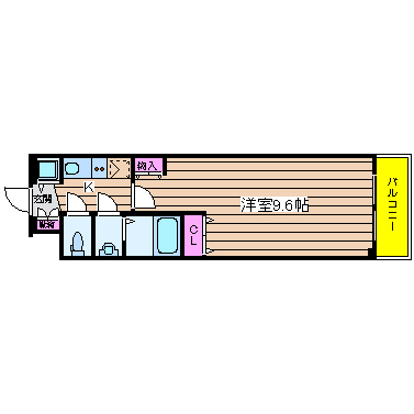 大阪府大阪市中央区南船場１丁目 間取り