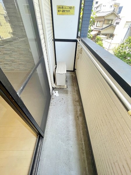 プランドール三萩野  ベランダ