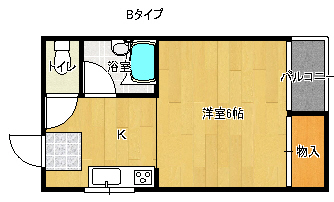 コーポロイヤル 間取り