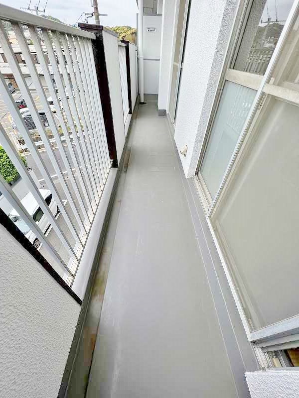 松井マンション（松井ビル）　 ベランダ