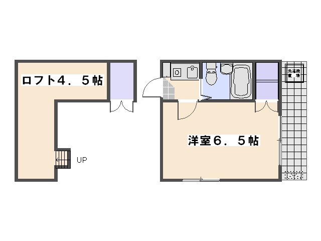 カンターレ坪井 104号室 間取り