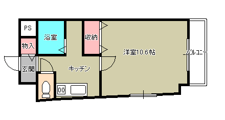 リジェール　ロワイヤル   間取り