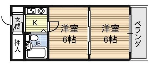 プリンセス今池 間取り
