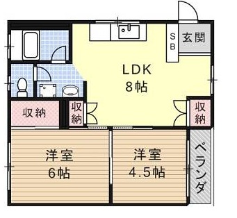 アートハウス千種 間取り