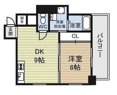 第45オーシャンハイツ 間取り