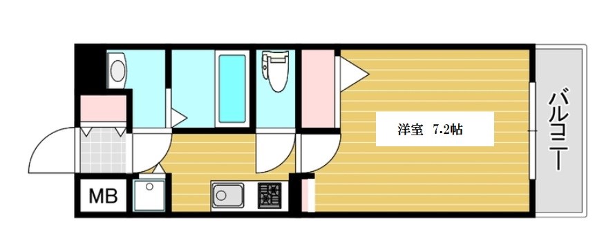 レジデンス靭公園 間取り