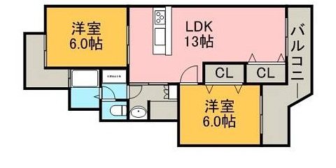 シエラ光が丘　Ｄ棟 間取り