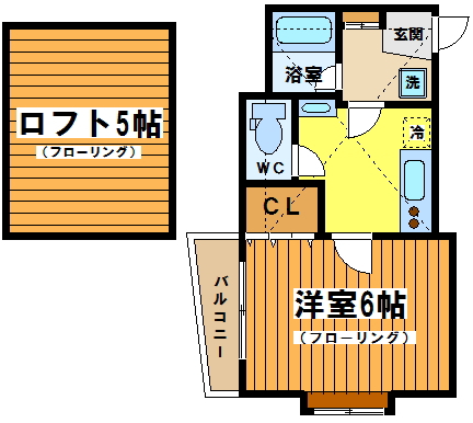 DSコート21 間取り図