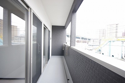 ＮｏｒｔｈＣｏｕｒｔ小倉北（ノースコート小倉北） ベランダ