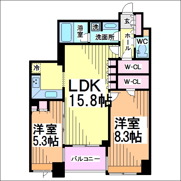 サンクタス吉祥寺ハートランド 間取り