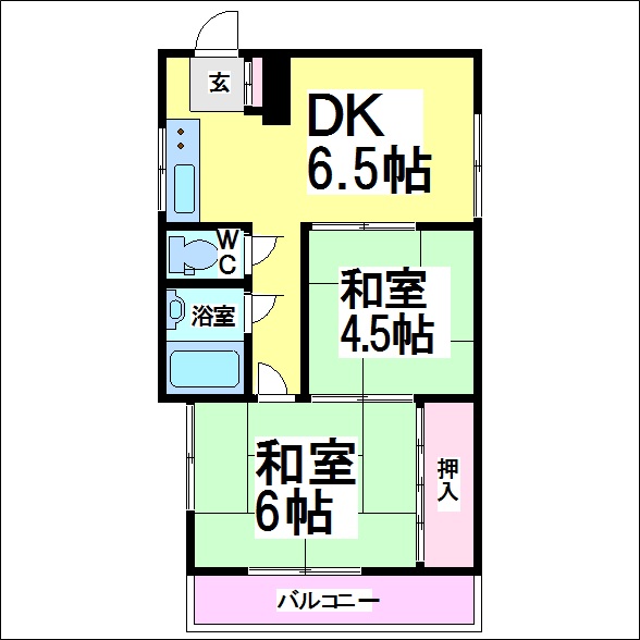 サカエコーポ 間取り