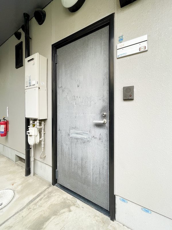 大山ハイツ 玄関