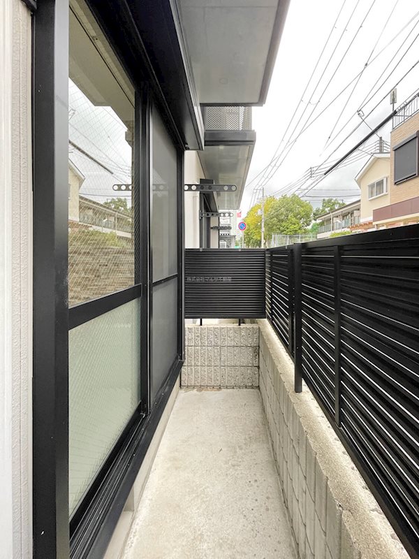 大山ハイツ ベランダ