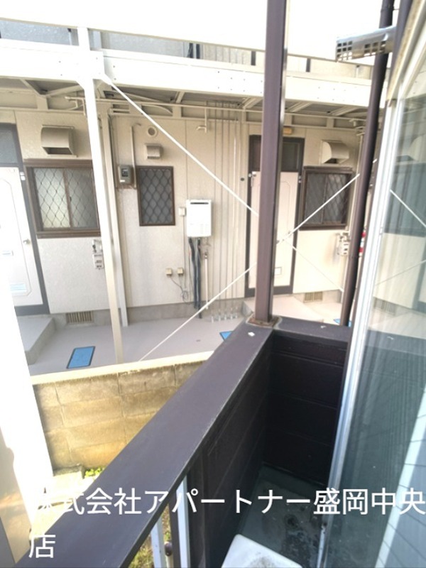 アップルハウス城西町 ベランダ