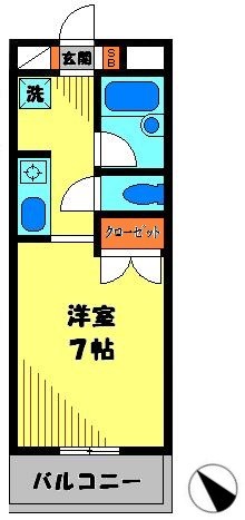 新百合ヶ丘ピア池尻 間取り図