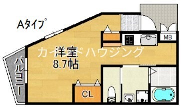 アッツ・コート玉出駅前 間取り