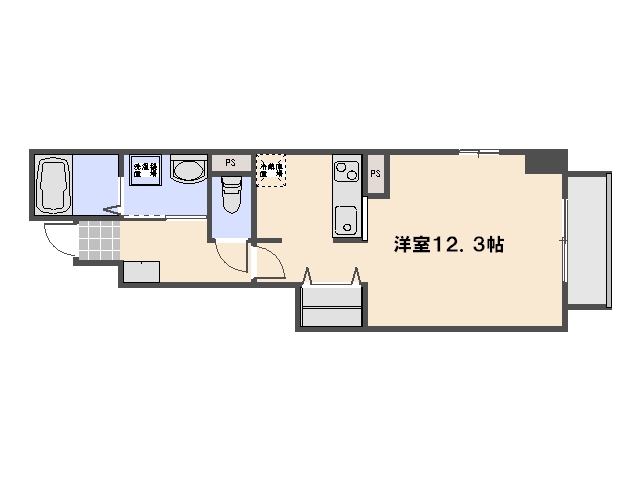 ヴィラ　R.T 間取り