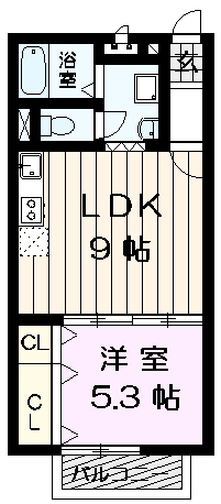 フォンターナ 間取り