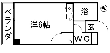 愛知県名古屋市熱田区大宝４丁目 間取り