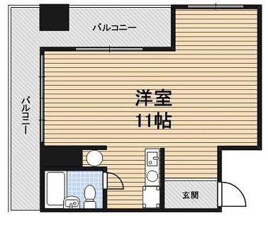 愛知県名古屋市東区泉１丁目 間取り
