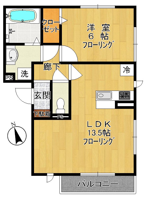 レフア 間取り図