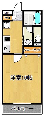 プレイス学校町 間取り