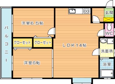 ナーセリー木町 101号室 間取り