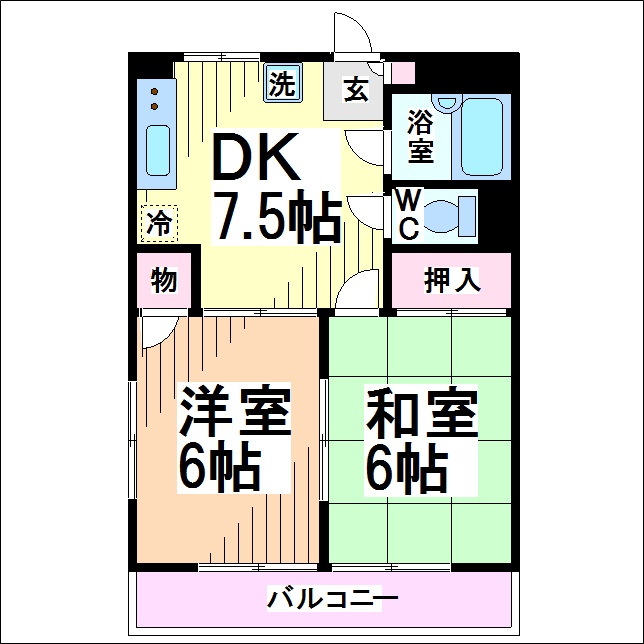 メゾンドシオン 間取り