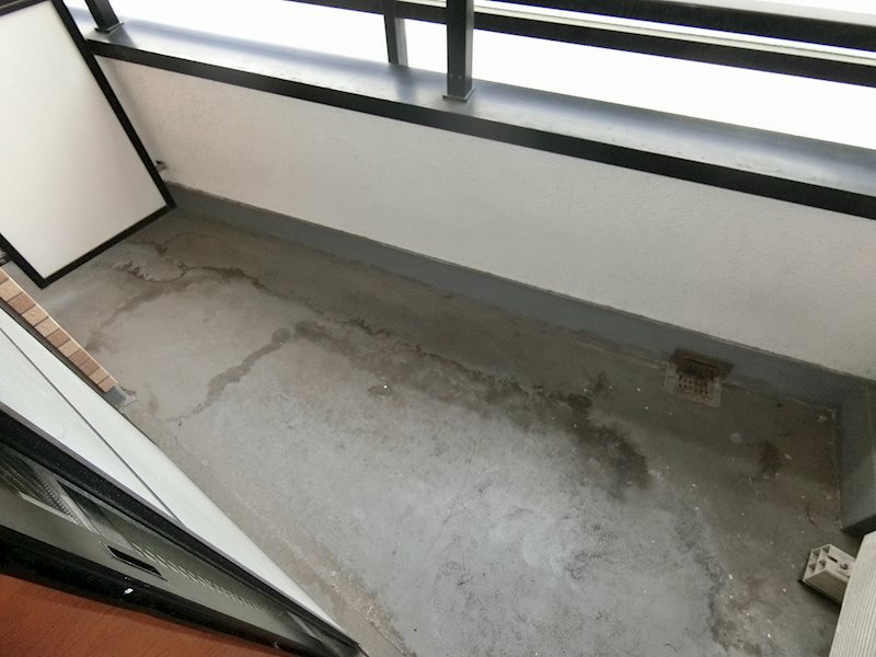 ポナール日新　当社管理物件 ベランダ