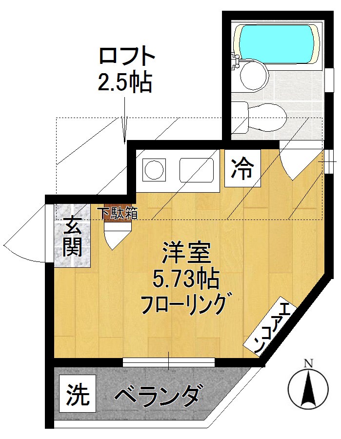 ｍ・フェリーチェ 301号室 間取り