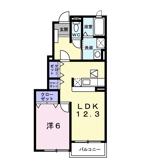 セレーノ　Ｓ 間取り図