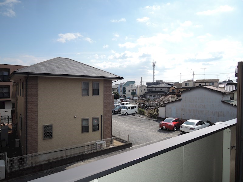 コンフォール上原 ベランダ