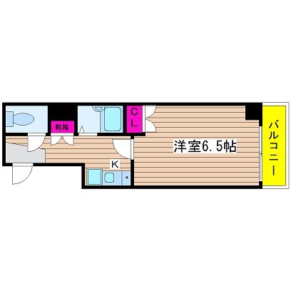 大阪府大阪市西区新町４丁目 間取り