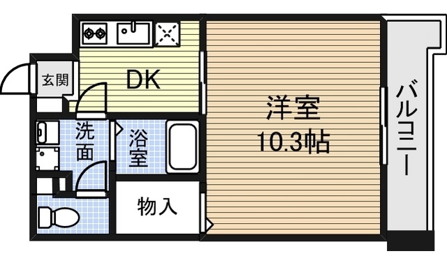愛知県名古屋市東区泉１丁目 間取り