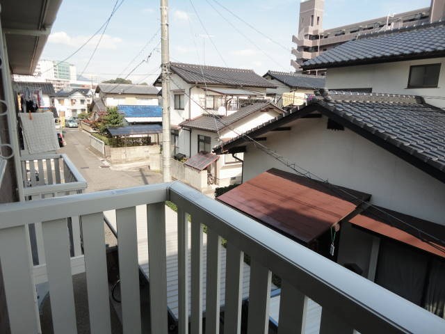 ドエル佐方 ベランダ