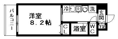 愛知県名古屋市千種区千種３丁目 間取り