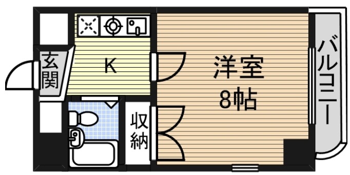 愛知県名古屋市千種区千種３丁目 間取り