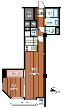 愛知県名古屋市千種区穂波町１丁目 間取り